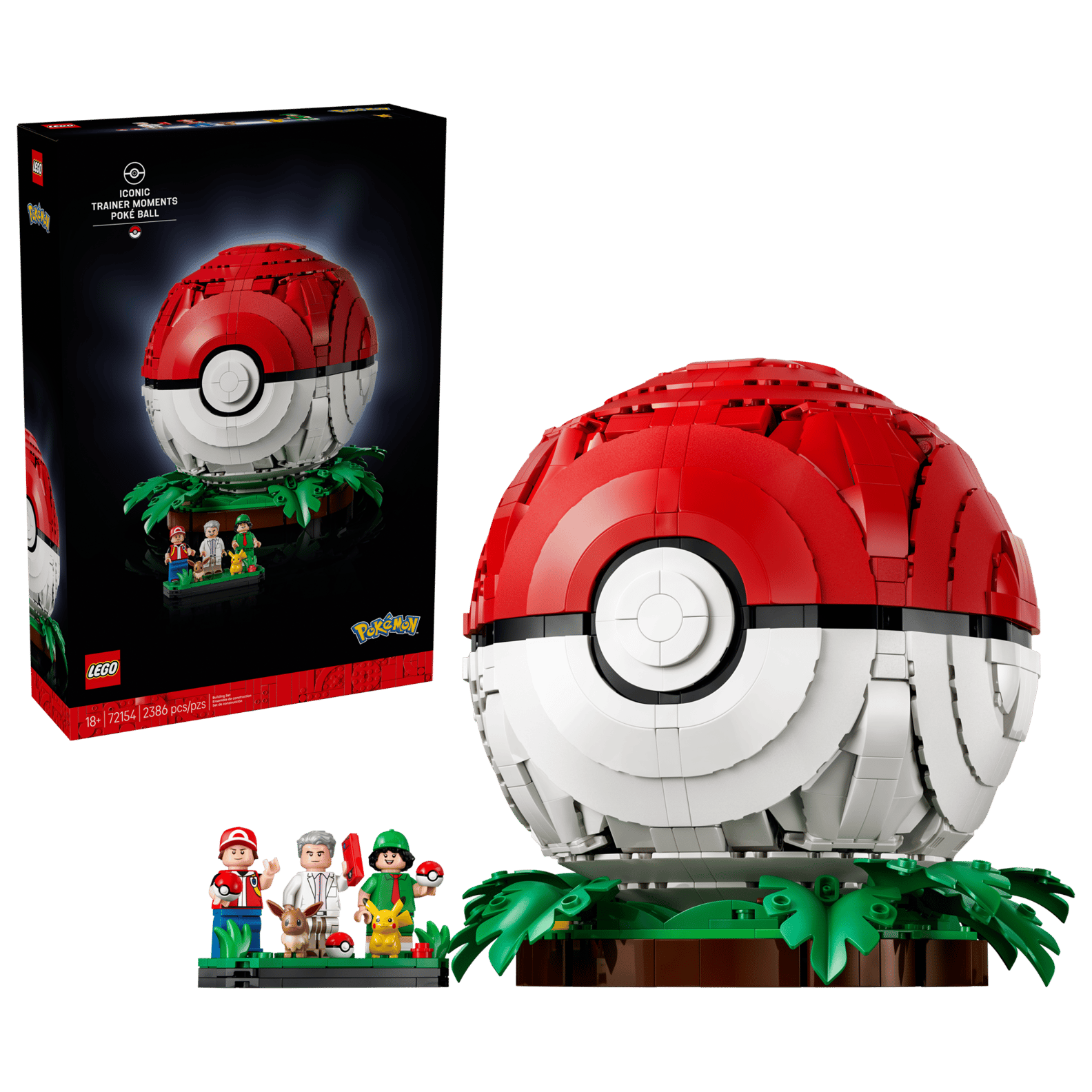 LEGO Pokémon Iconic Trainer Moments Poké Ball Set (72154)