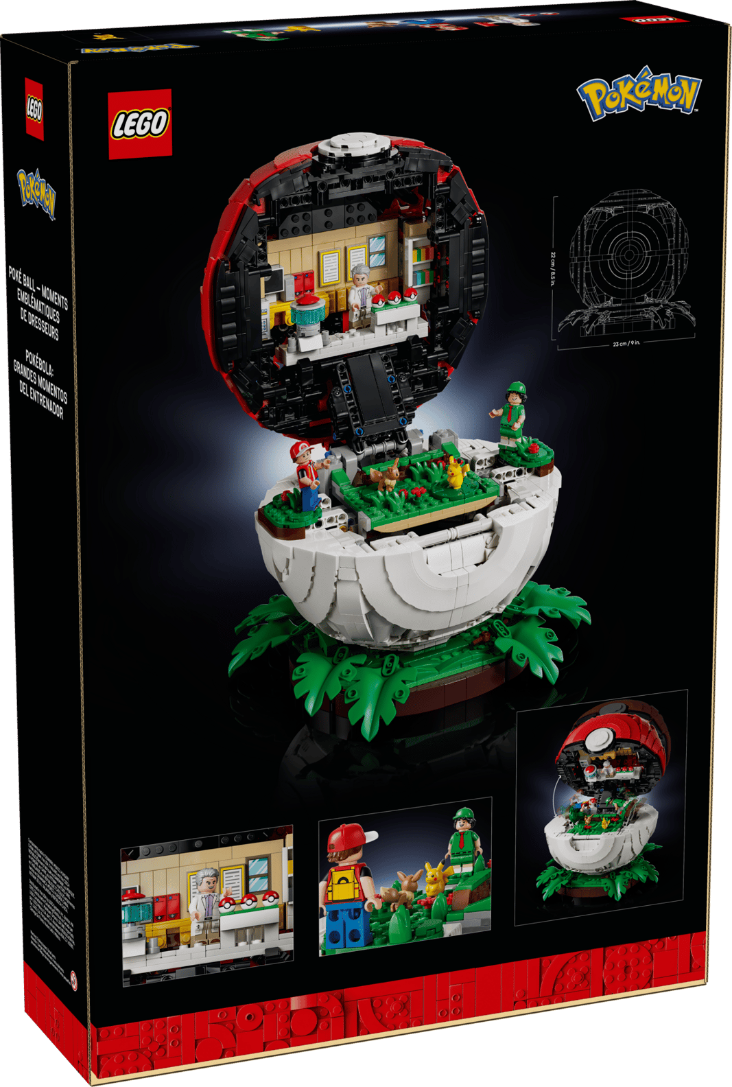 LEGO Pokémon Iconic Trainer Moments Poké Ball Set (72154)
