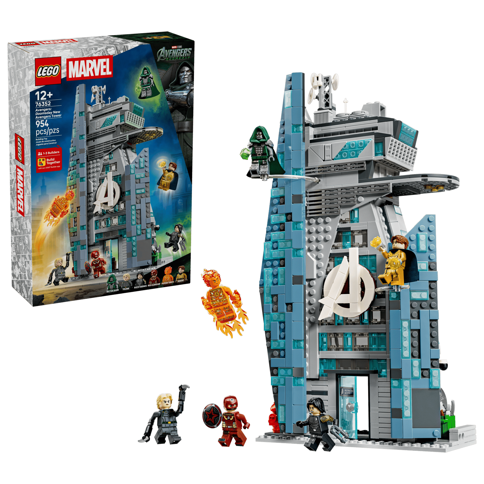 LEGO Marvel Avengers: Doomsday New Avengers Tower Set (76352)