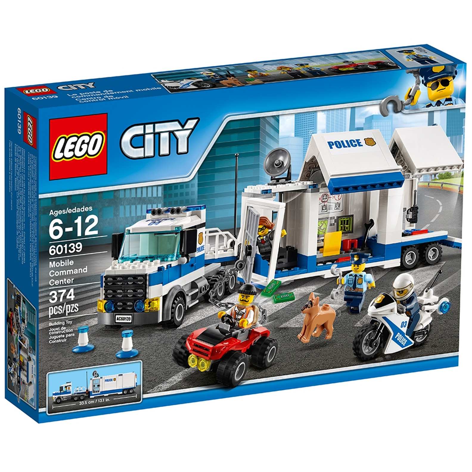 LEGO City Mobile Command Center Set (60139)