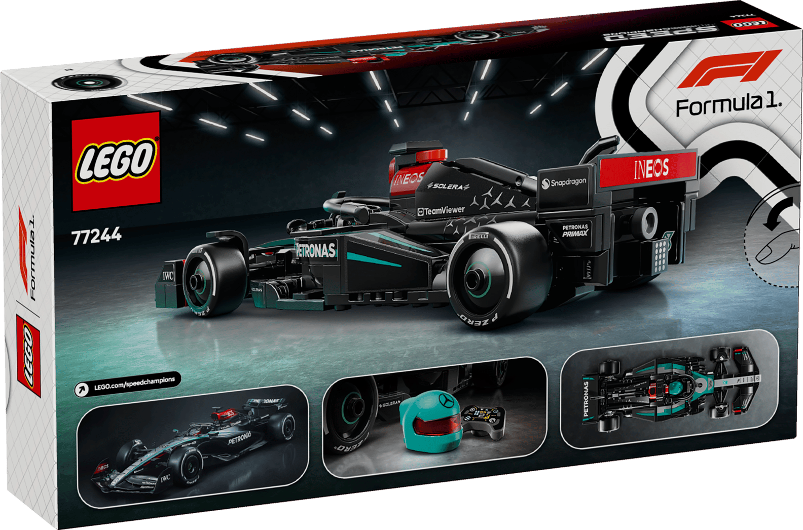 LEGO Speed Champions Mercedes-AMG PETRONAS F1 Team W15 Performance Set (77244)