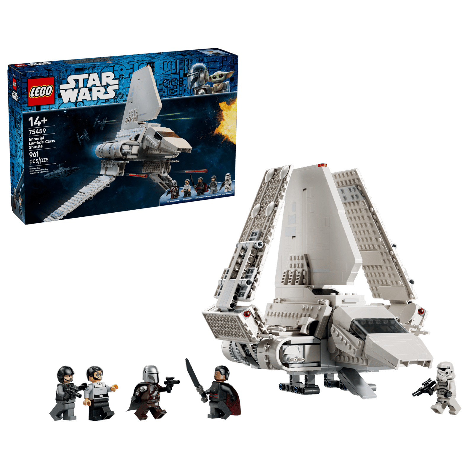 LEGO Star Wars Imperial Lambda-Class Shuttle Set (75459)