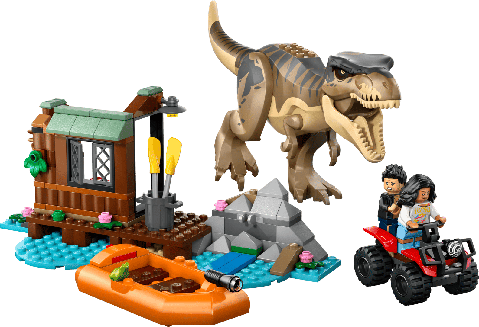 LEGO Jurassic World T. Rex River Escape Set (76975)