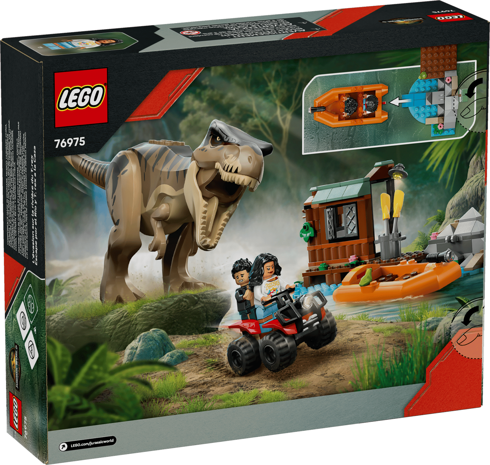 LEGO Jurassic World T. Rex River Escape Set (76975)