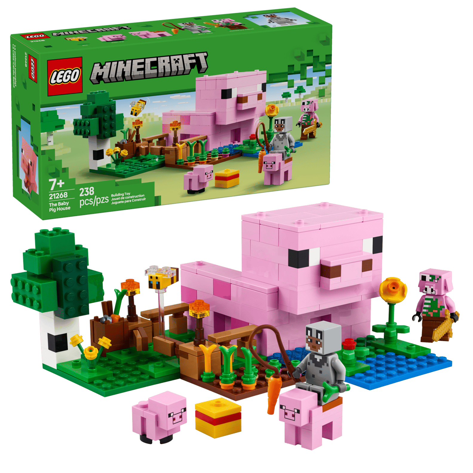 LEGO Minecraft The Baby Pig House Set (21268)