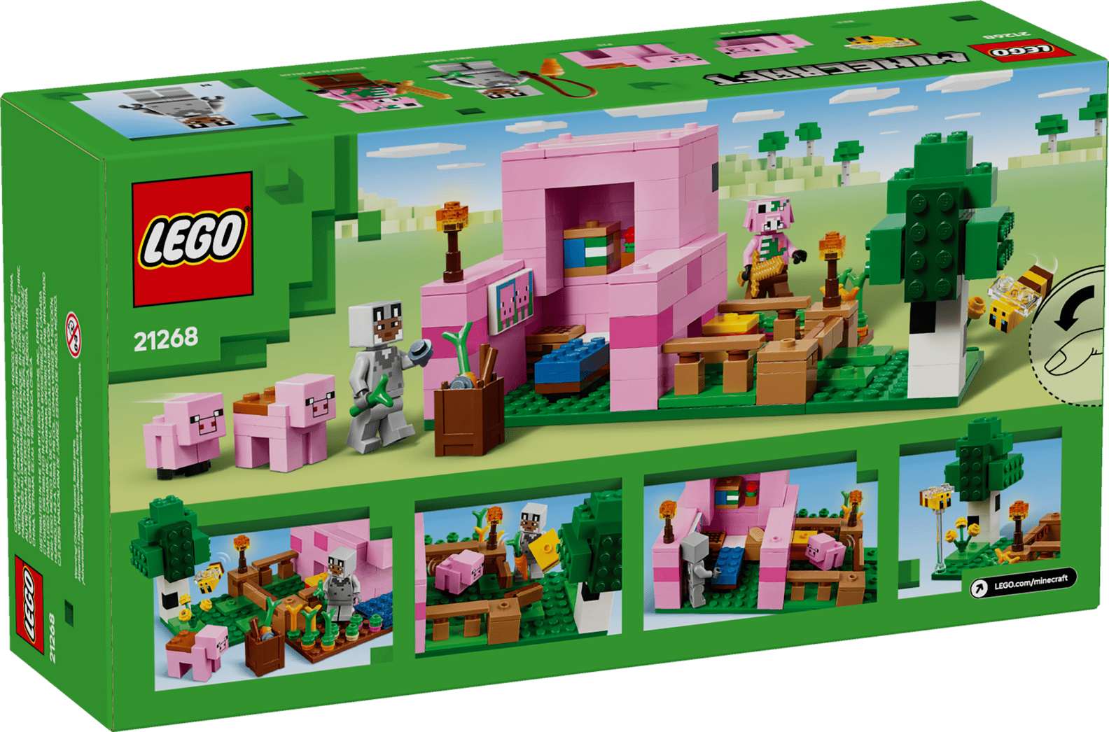 LEGO Minecraft The Baby Pig House Set (21268)