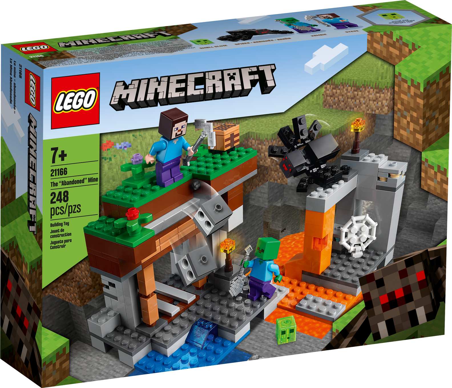 LEGO Minecraft The “Abandoned” Mine Set (21166)