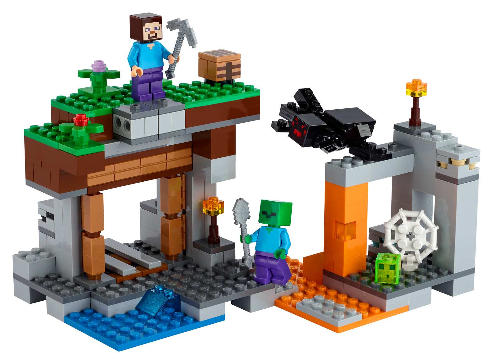 LEGO Minecraft The “Abandoned” Mine Set (21166)