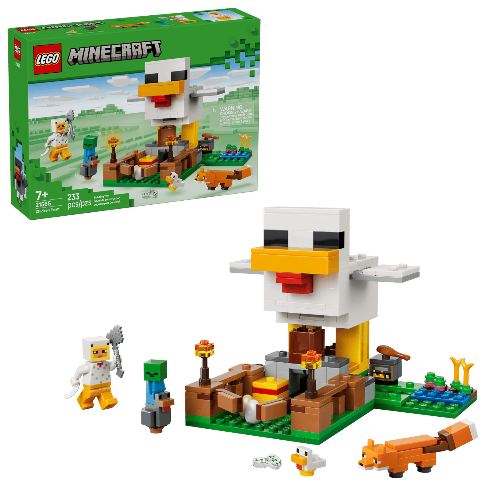 LEGO Minecraft Chicken Farm Set (21585)