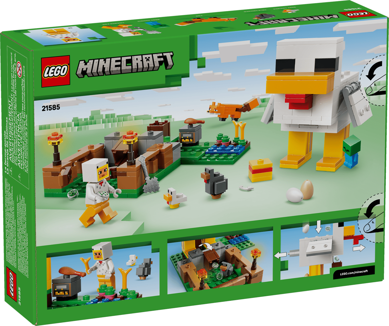 LEGO Minecraft Chicken Farm Set (21585)