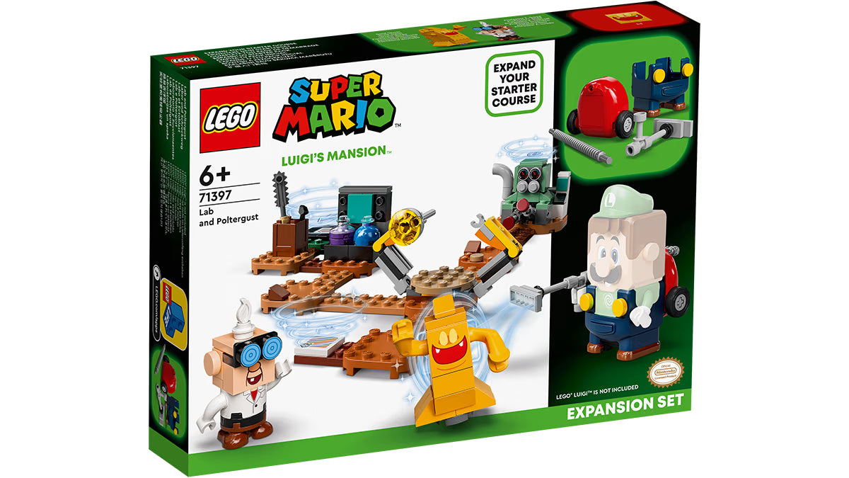 LEGO Super Mario Luigi’s Mansion Lab and Poltergust Set (71397)