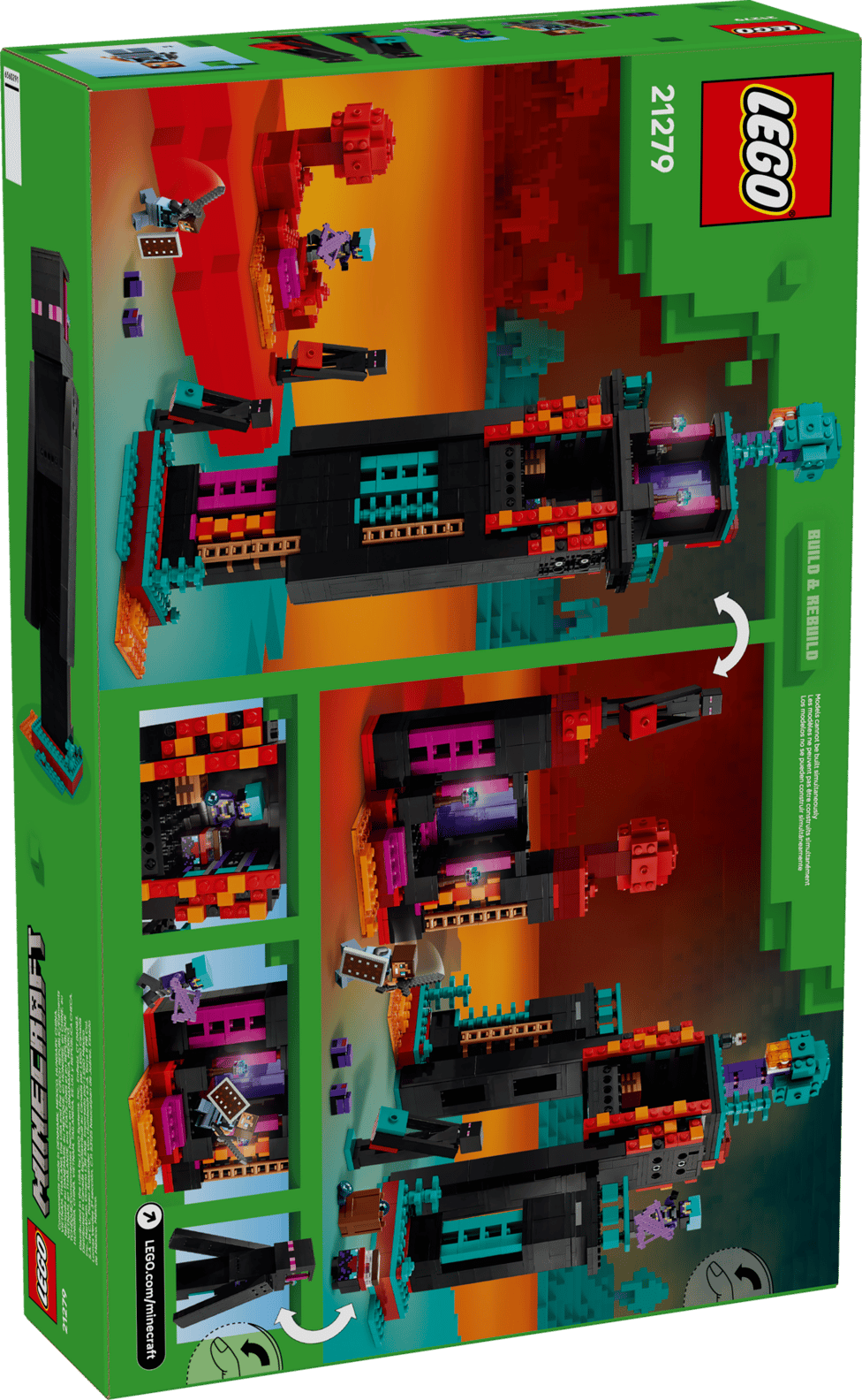 LEGO Minecraft The Enderman Tower Set (21279)