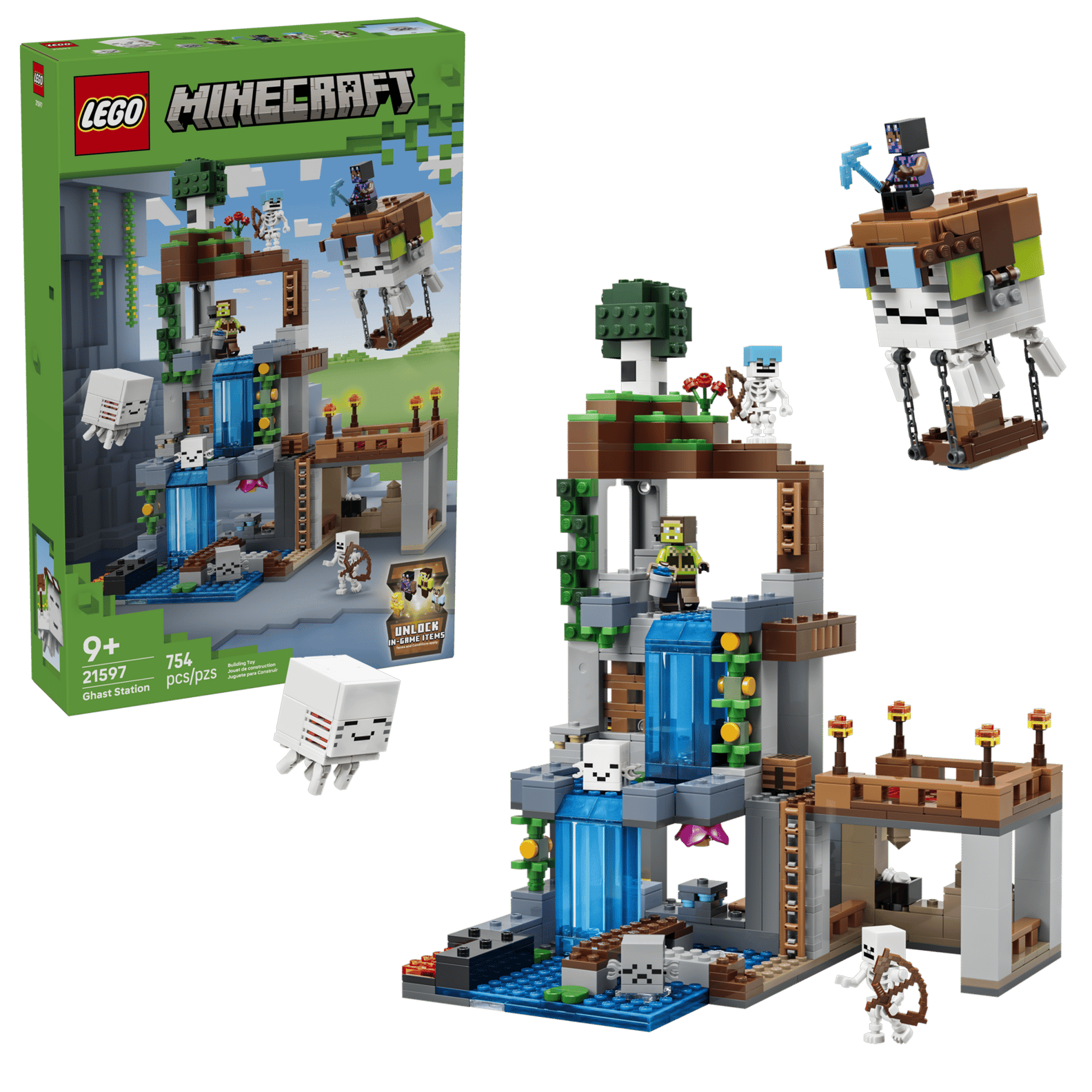 LEGO Minecraft Ghast Station Set (21597)