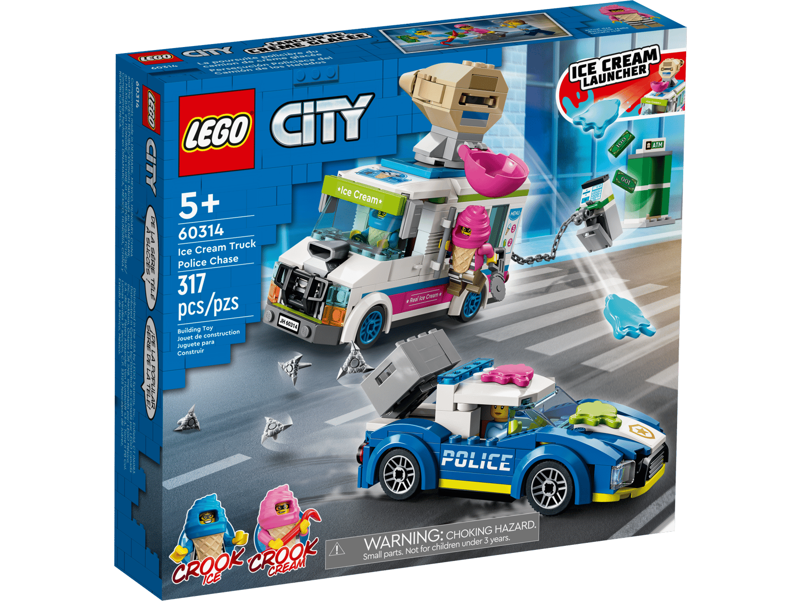 LEGO City Ice Cream Truck Police Chase Set (60314)