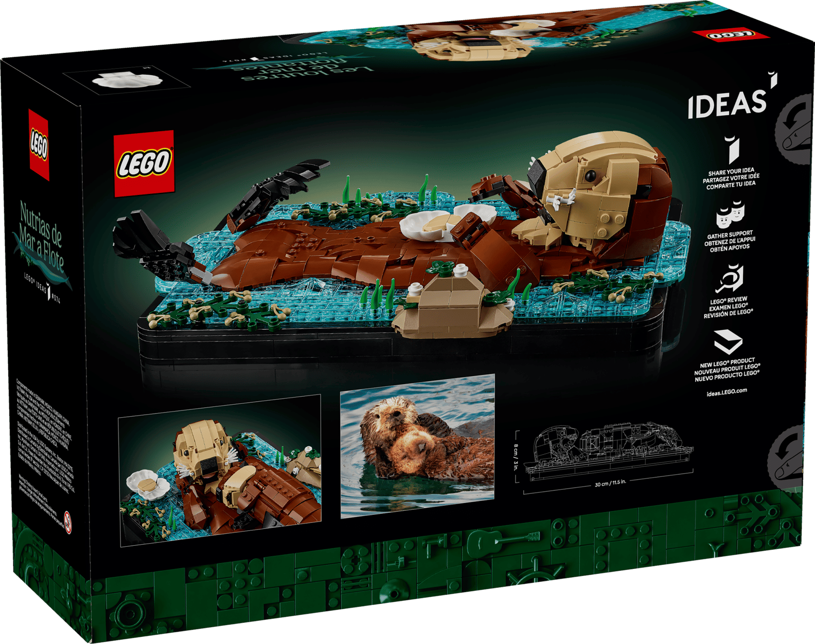 LEGO Ideas Floating Sea Otters Set (21366)