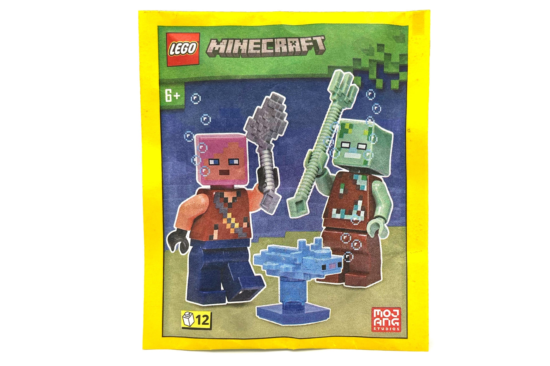 LEGO Minecraft Adventurer Drowned and Axolotl Pack Set (662303)