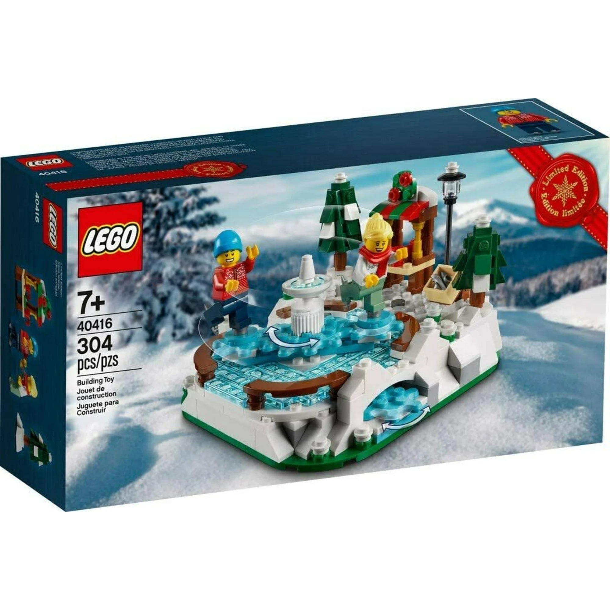 LEGO Ice Skating Rink Christmas GWP Set (40416)