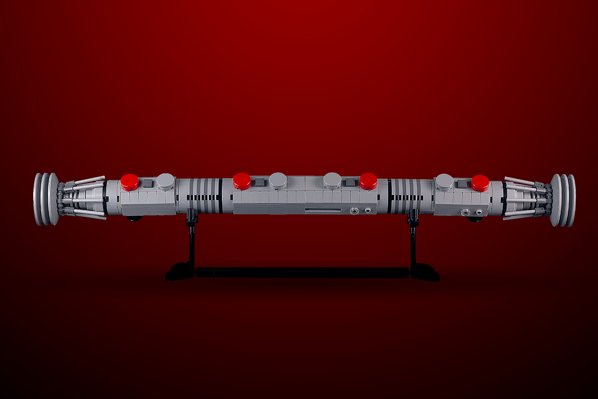 Custom LEGO Darth Maul's Lightsaber