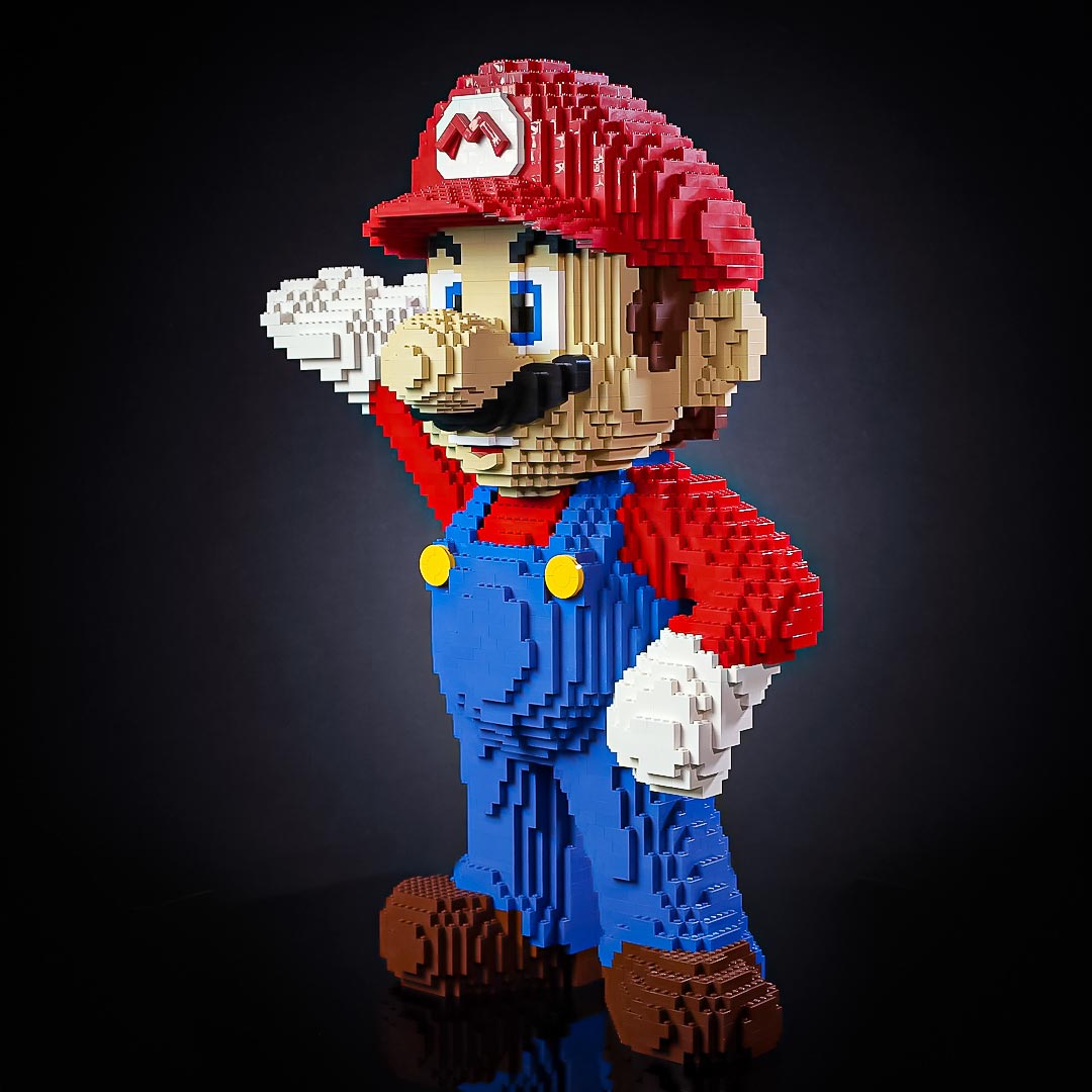 Italian Plumber Life-Sized Sculpture