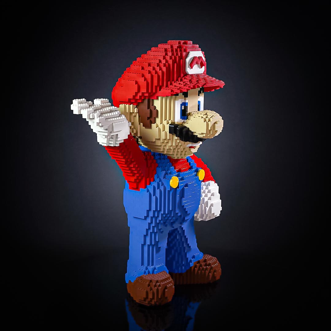 Italian Plumber Life-Sized Sculpture