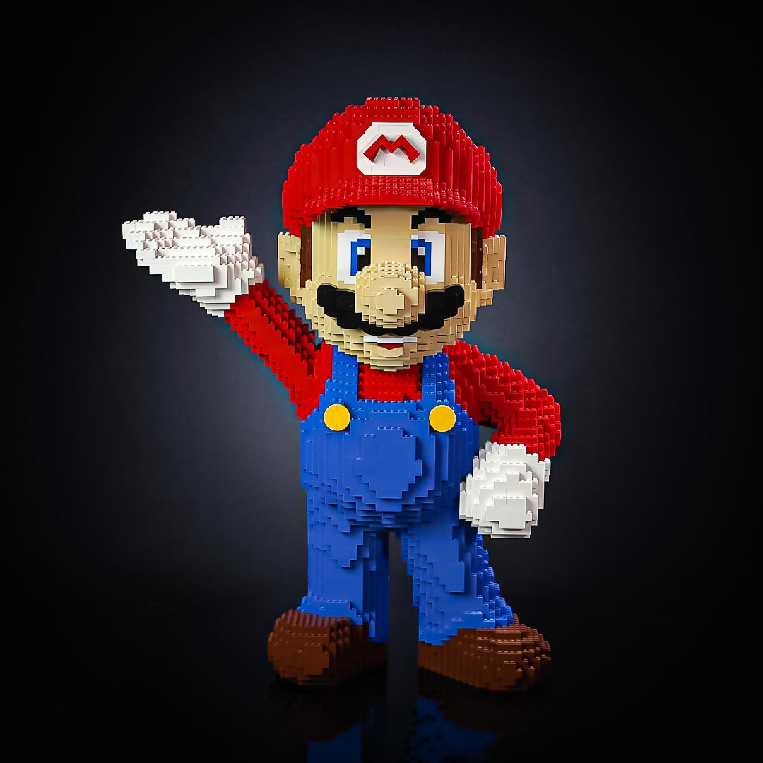 Italian Plumber Life-Sized Sculpture