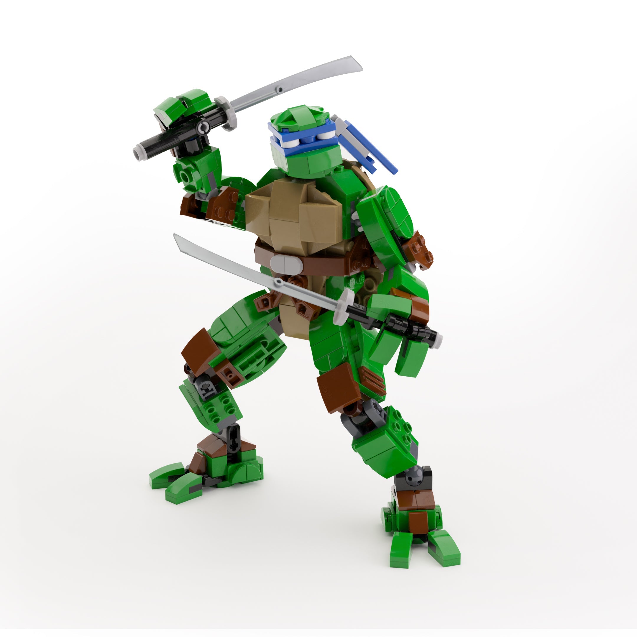 Leonardo - Custom TMNT Figure made using LEGO® parts