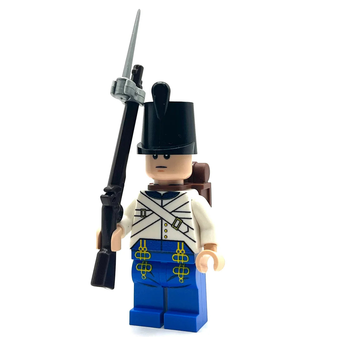 Custom Napoleonic Austrian Soldier Minifigure - Bricks At War