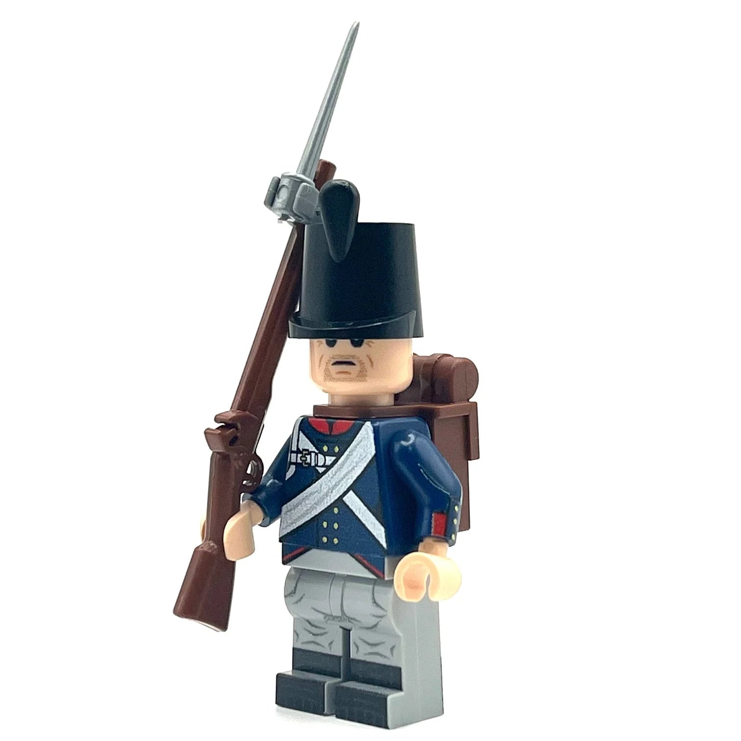 Custom Napoleonic Wars Prussian Soldier Minifigure - Bricks At War
