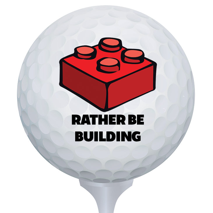 Rather Be Building Golf Ball