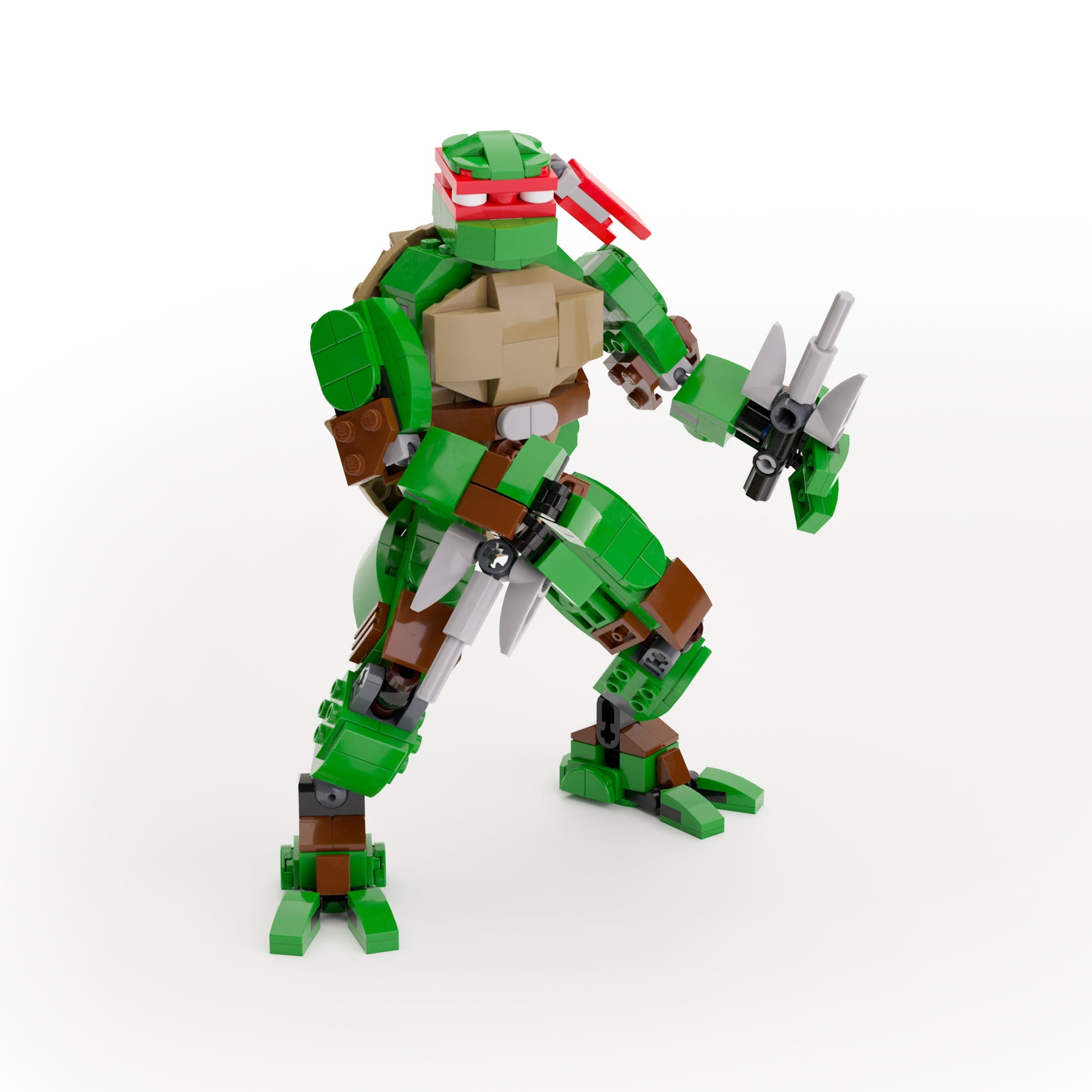 Raphael - Custom TMNT Figure made using LEGO® parts