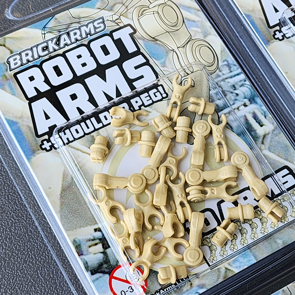 Robot Arms + Should Peg - BrickArms