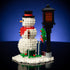 Holiday Snowman Scene