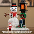 Holiday Snowman Scene