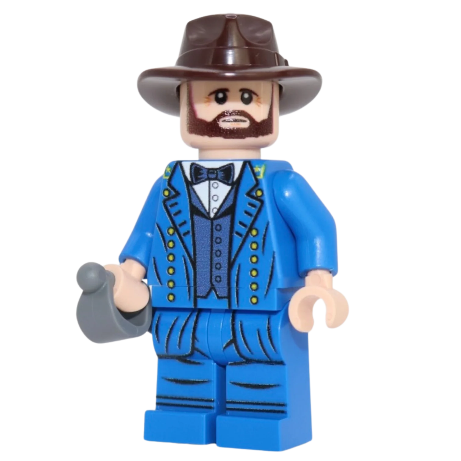 Custom General Ulysses S. Grant Minifigure - Bricks At War