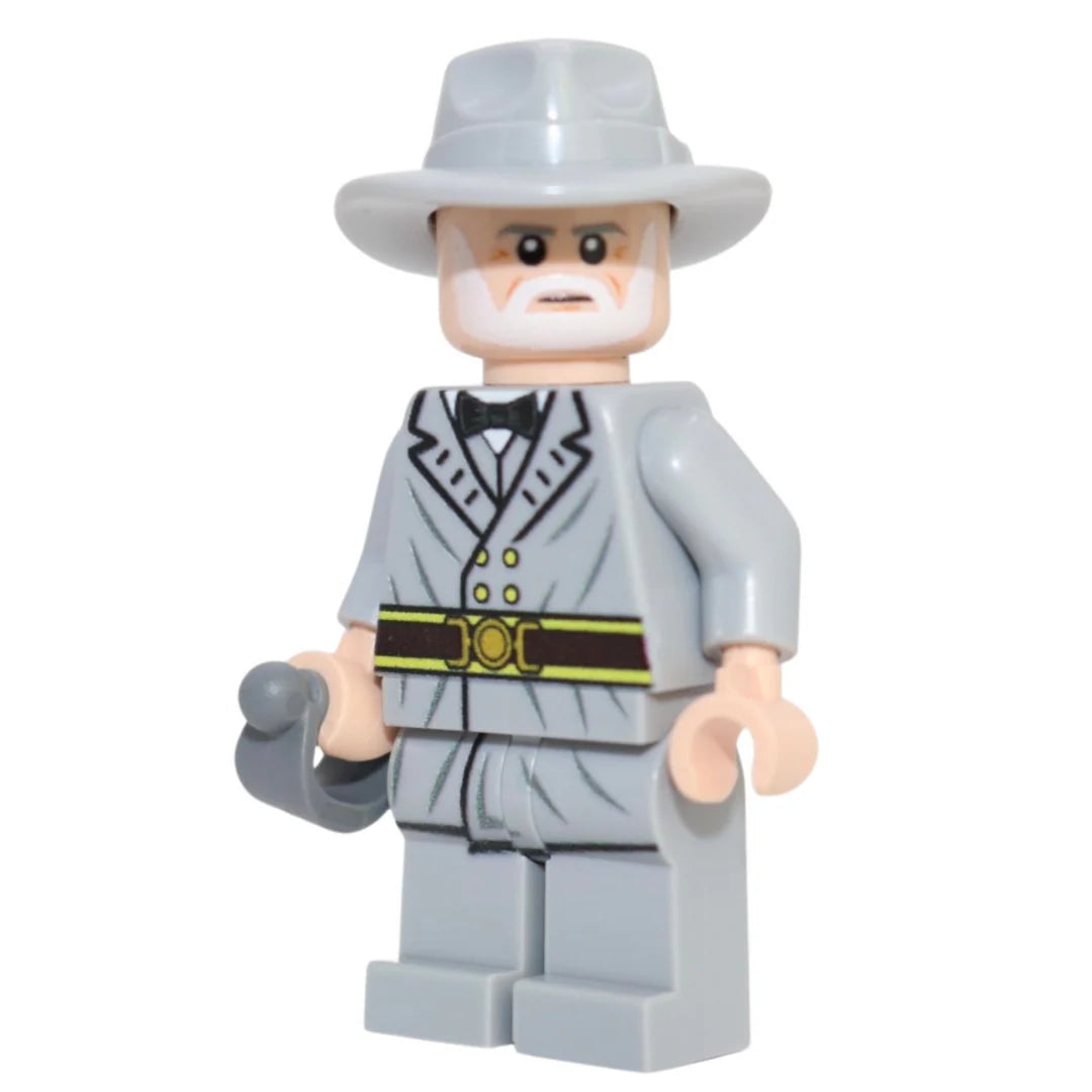 Custom General Robert E. Lee Minifig made using LEGO parts - Bricks At War