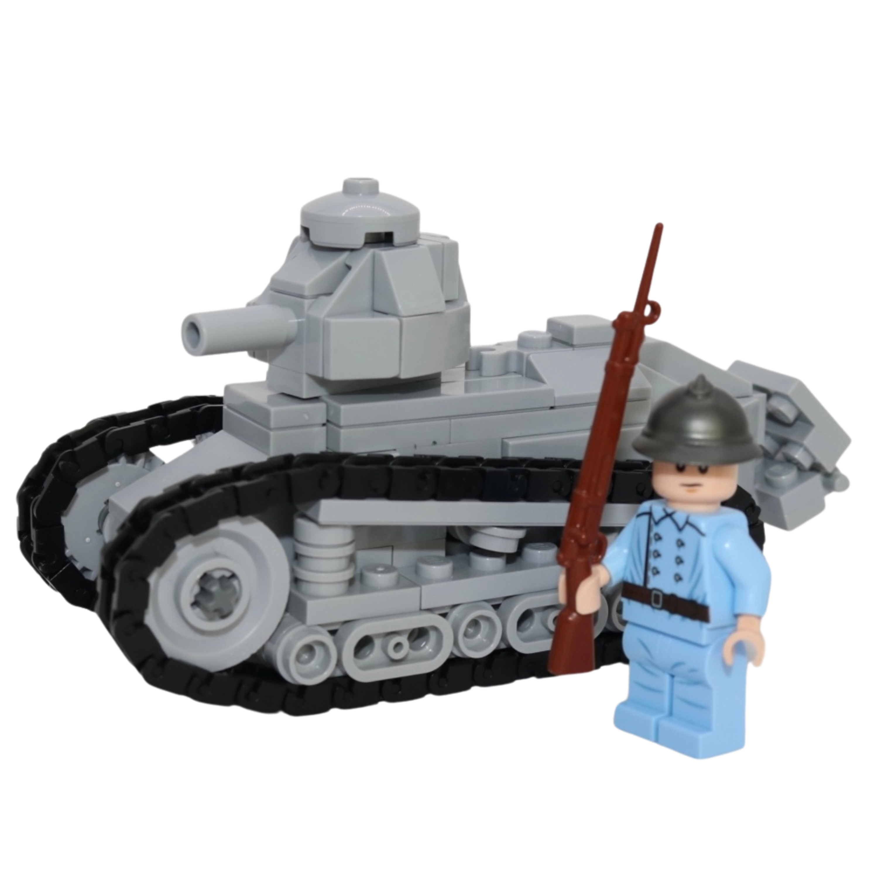 Custom FT17 WWI Light Tank made using LEGO parts - Bricks at War