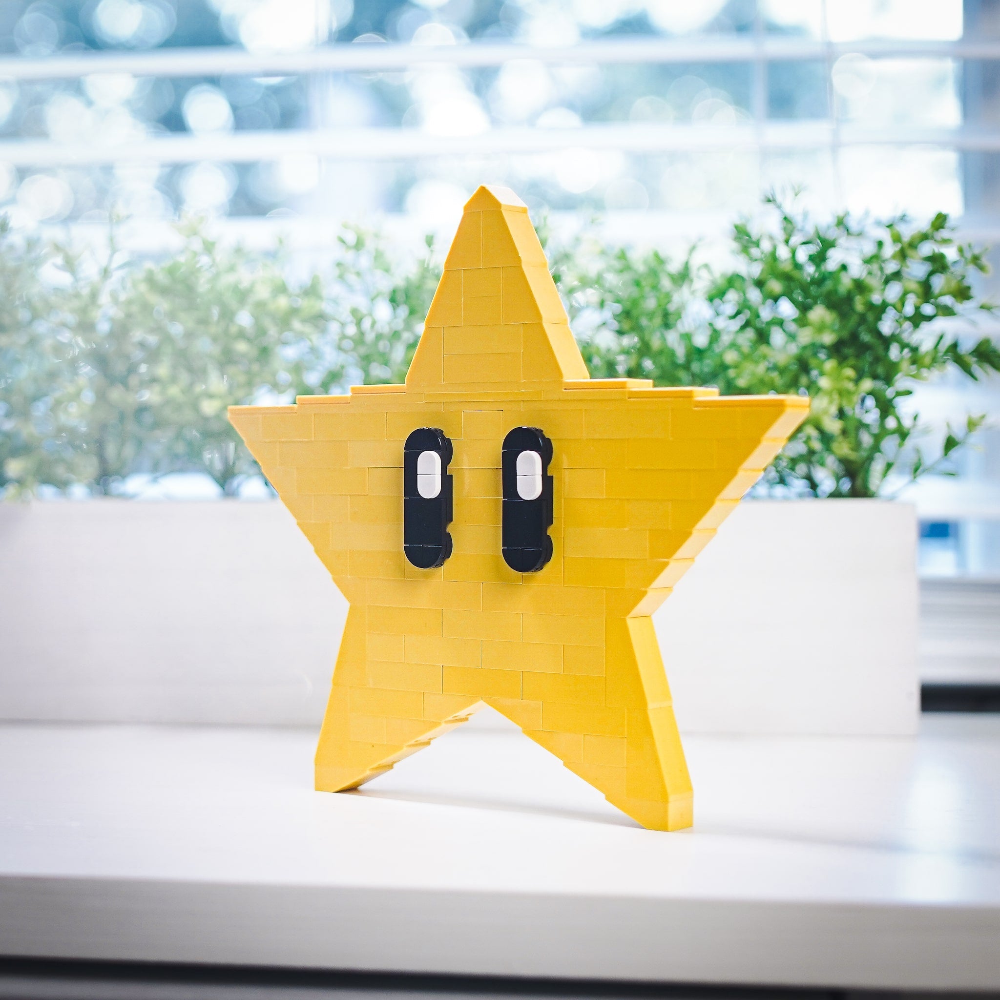 Yellow Star Life-Sized Sculpture