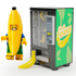 Fresh Bananas w/ Banana Guy Minifigure - B3 Customs Fruit Vending Machine made using LEGO parts