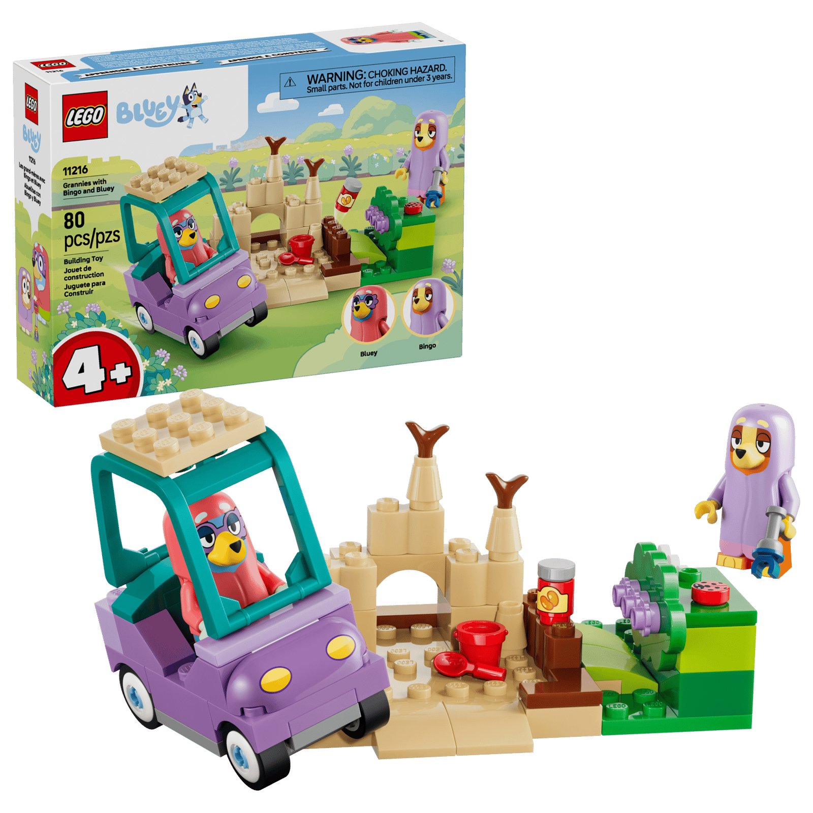 LEGO Bluey: Grannies with Bingo and Bluey 4+ Set (11216)