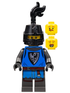 Black Falcon (Male, Black Helm w/ Plume) - Official LEGO Castle Minifigure (2022)