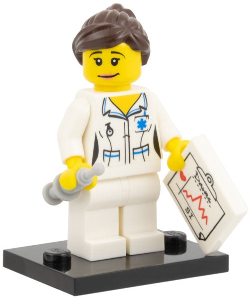 LEGO Nurse - Series 1 LEGO Collectible Minifigure (2010)