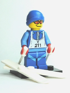 Skier - Series 2 LEGO Collectible Minifigure (2010)