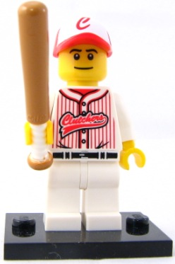 Baseball Player - Series 3 LEGO Collectible Minifigure (2011)