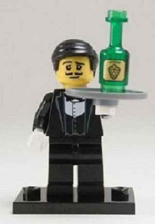 Waiter - Series 9 LEGO Collectible Minifigure (2013)