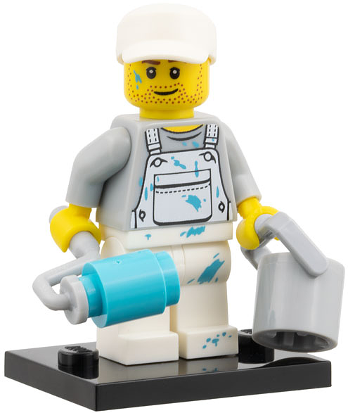 Decorator - Series 10 LEGO Collectible Minifigure (2013)