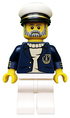 Sea Captain (No Accessories) - Series 10 LEGO Minifigure (2013)