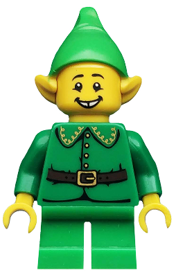 Christmas Elf (No Acessories) - LEGO Series 11 Collectible Minifigure (2013)