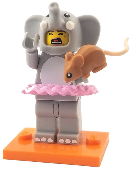 Elephant Costume Girl - LEGO Series 18 Collectible Minifigure (2018)