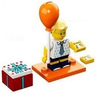 Birthday Party Boy - LEGO Series 18 Collectible Minifigure