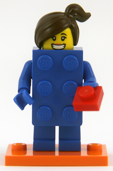 Brick Suit Girl - LEGO Series 18 Collectible Minifigure